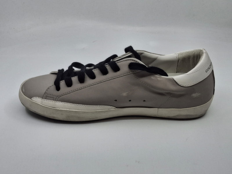 SuperStar - Taupe etoile olive talon blanc