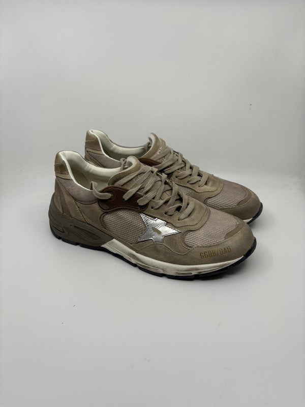 Running Dad - beige suede étoile argent
