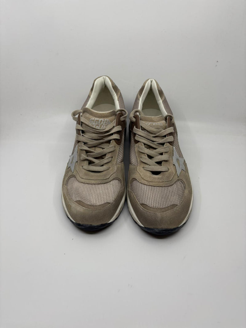 Running Dad - beige suede étoile argent