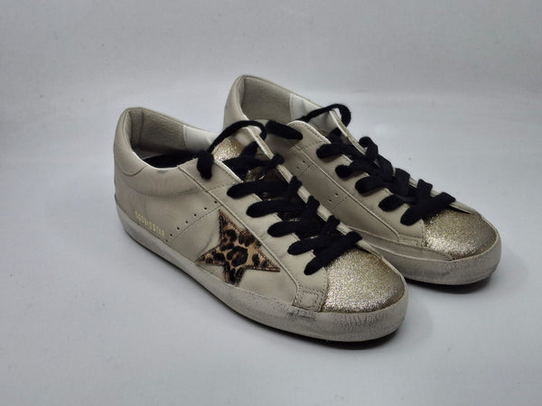 Superstar -  beige léger étoile leopard