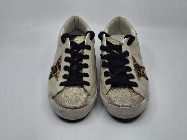 Superstar -  beige léger étoile leopard