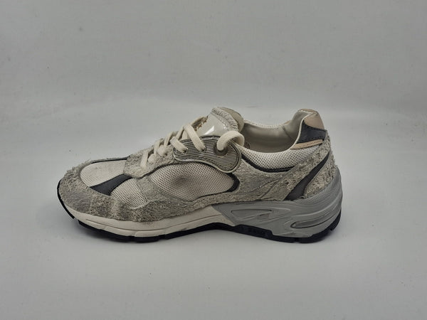 Running Dad- blanche étoie blanche suede