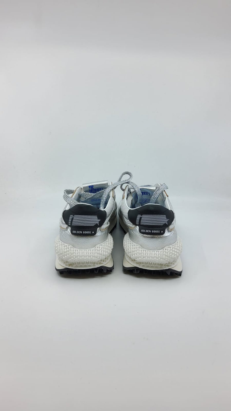 Running Marathon - argent étoile et talon noir