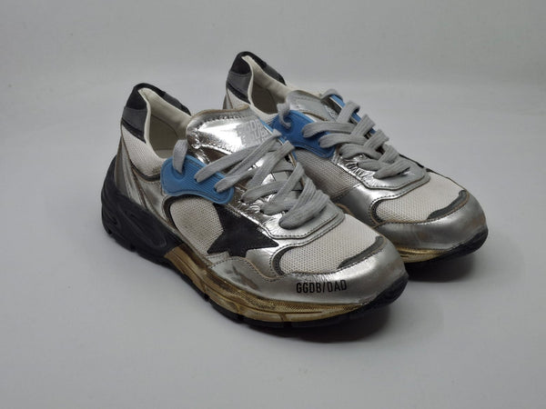 Running Dad -  argent étoile noire suede