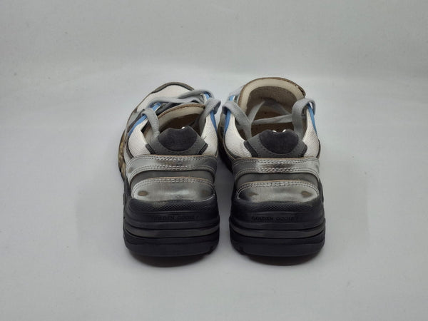 Running Dad -  argent étoile noire suede