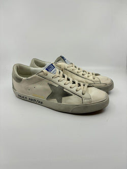 Superstar - Classic blanche étoile grisé suede talon suede