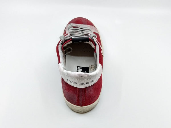SUPERSTAR - Empeigne rouge avec étoile blanche Golden Goose