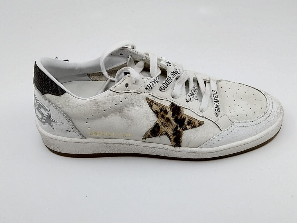 Lacets leopard golden new arrivals goose