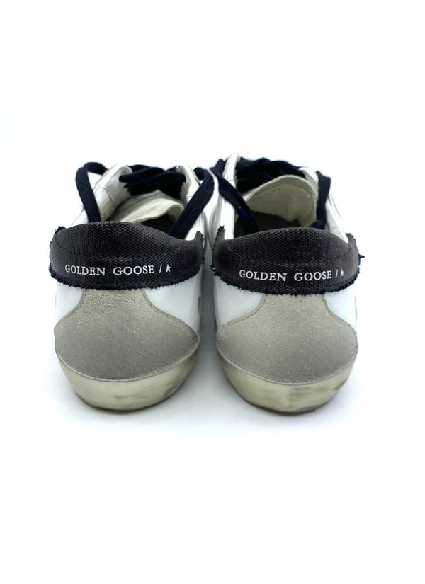 Superstar - blanche étoile suede noisette Golden Goose